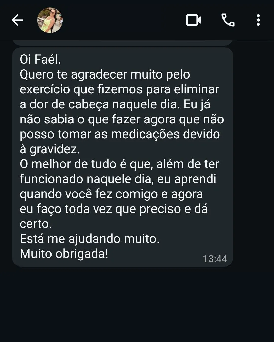 Depoimento 1